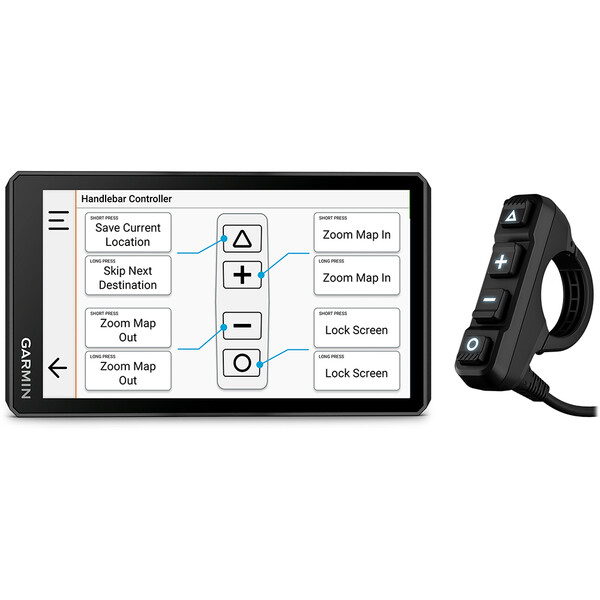 Garmin - Commande au guidon Noir