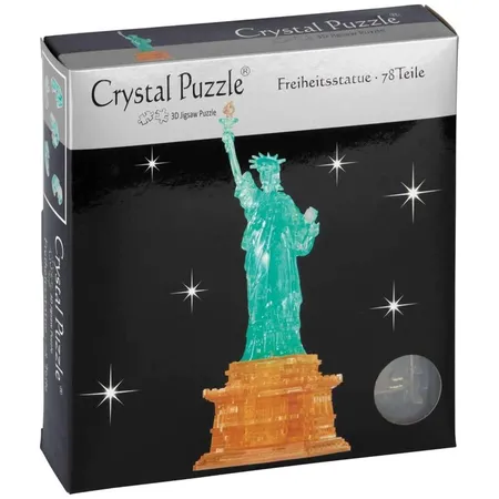 HCM Kinzel Crystal Puzzle - Freiheitsstatue, 78 Teile