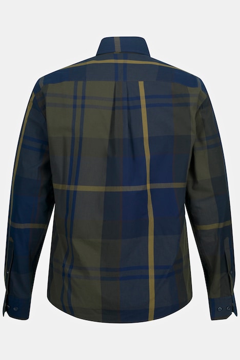 Karohemd, Langarm, Buttondown-Kragen, Modern Fit, bis 8 XL