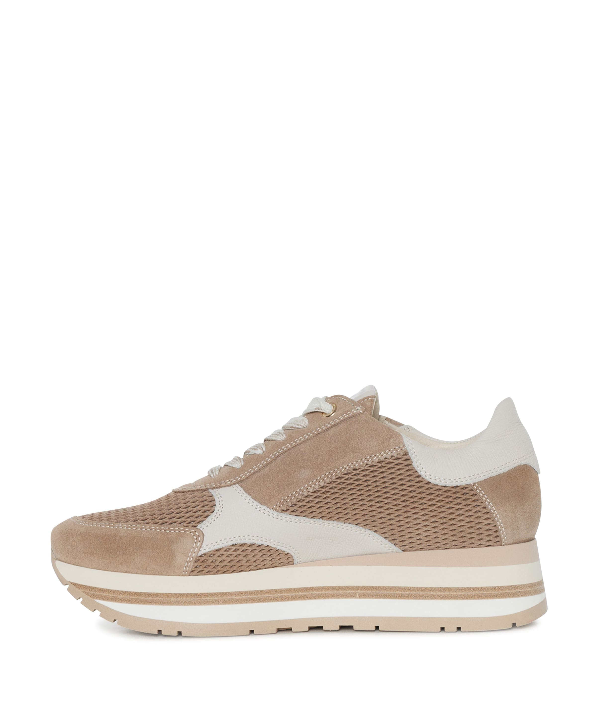 DLSport dames sneakers beige
