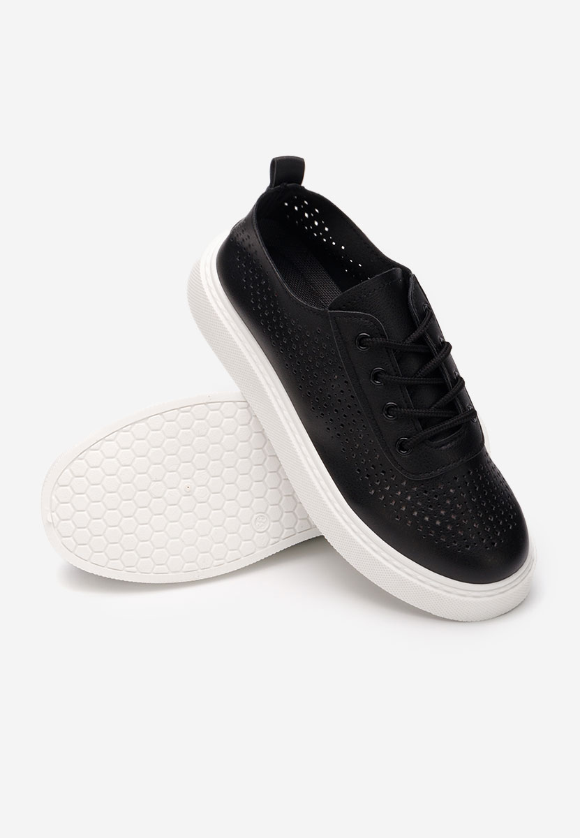 Chaussures casual femme noirs Cynthei