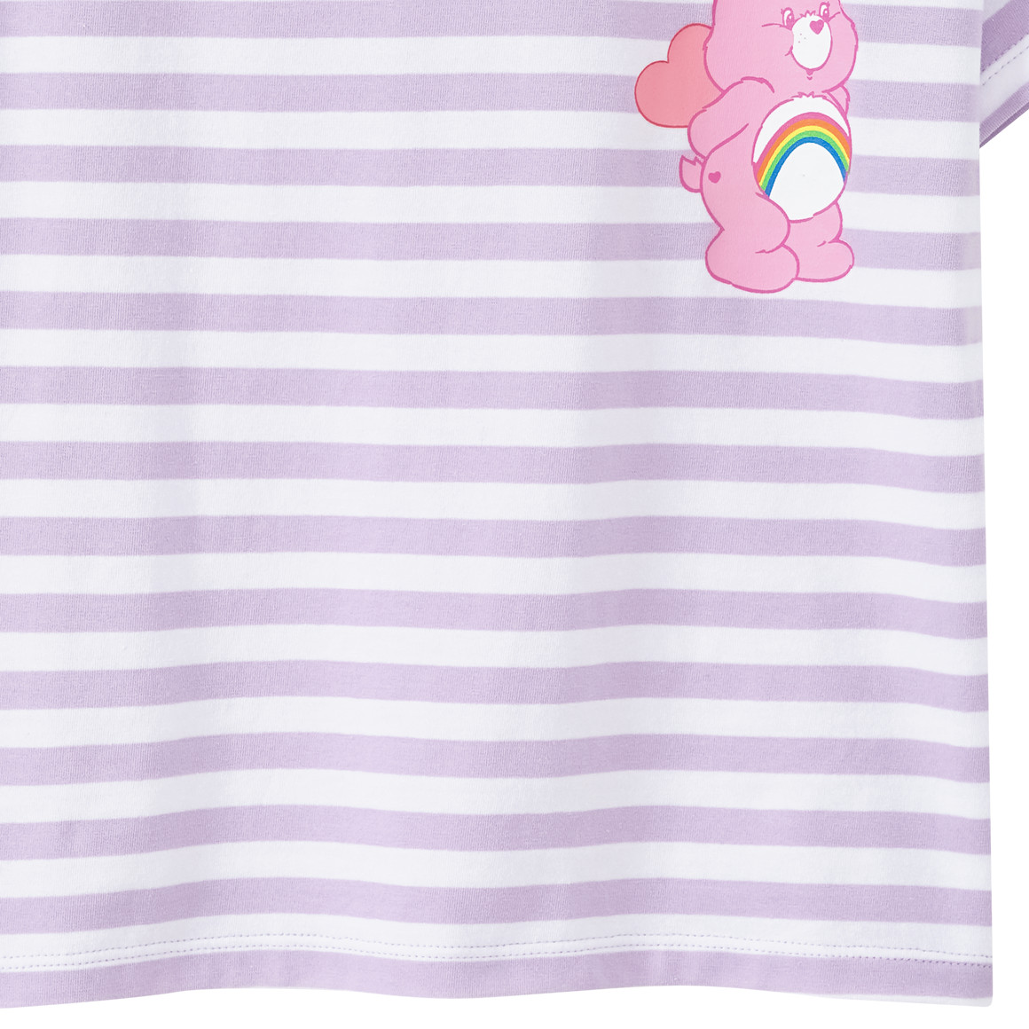 Topolino Glücksbärchis T-Shirt mit Print helllila / weiss