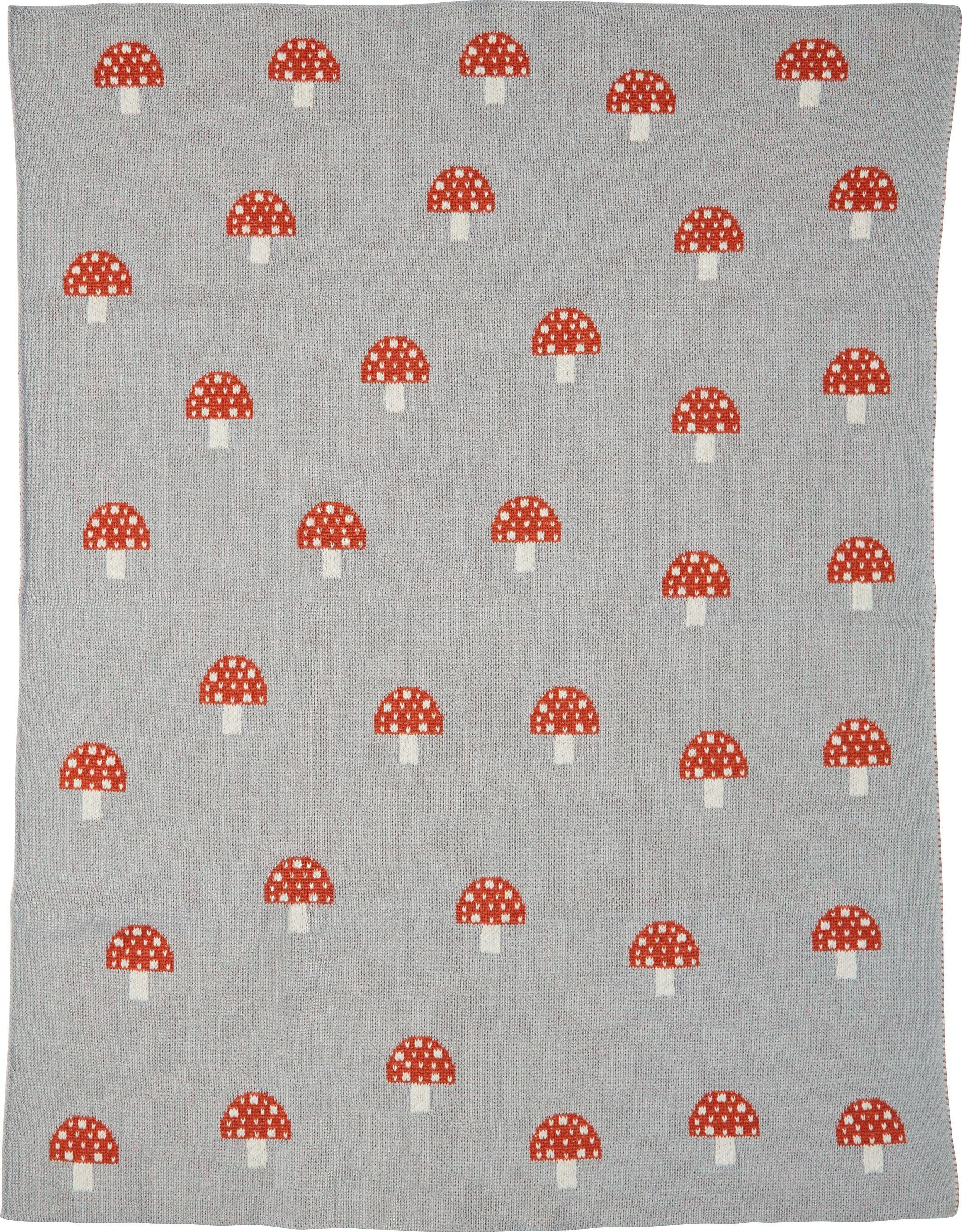 TRANA Decke - Braun / B: 75.0 cm x H: 100.0 cm