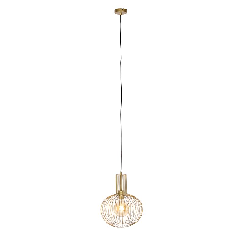 Design hanglamp goud - Wire Bake