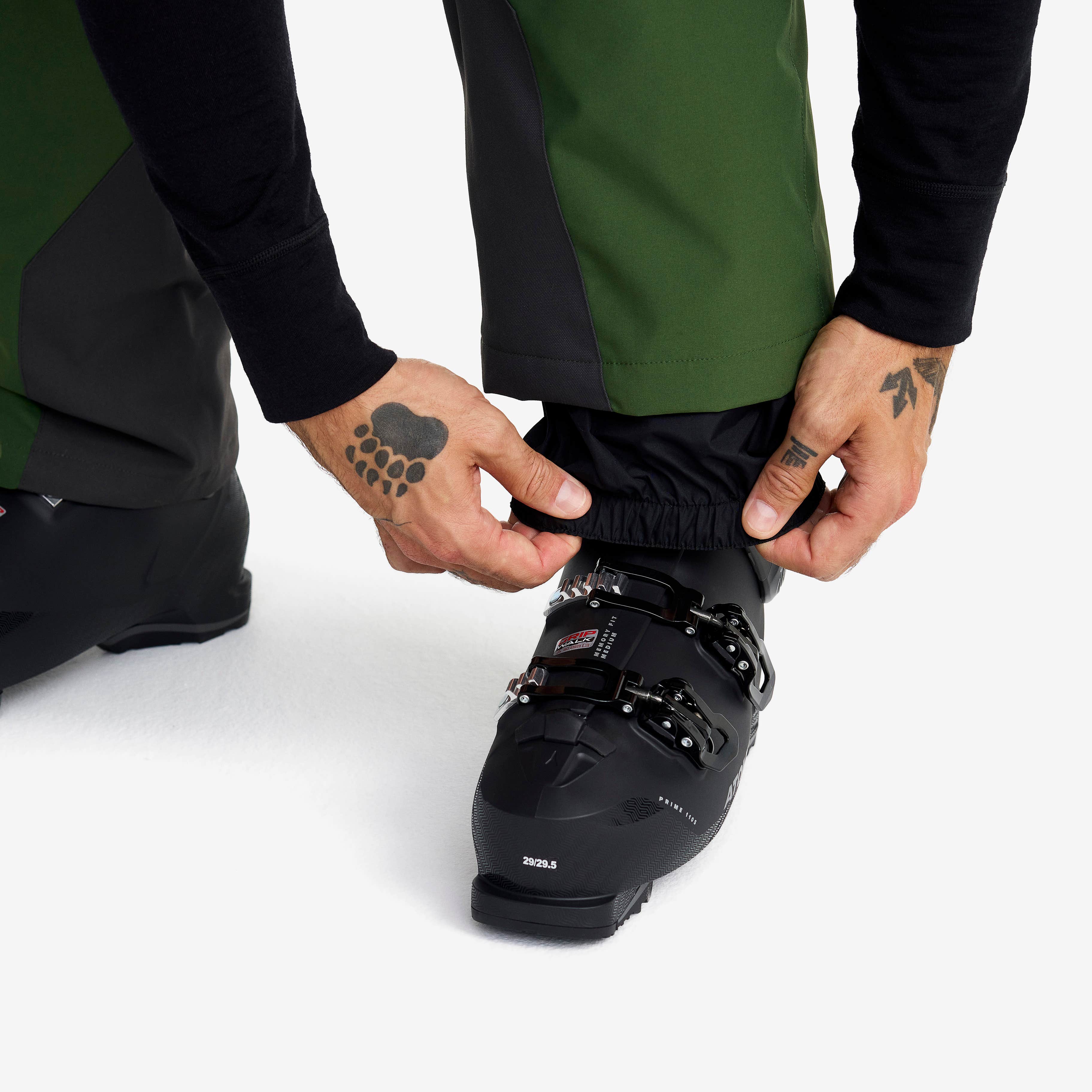 Halo 2L Insulated Snow Pants Herre Black Forest