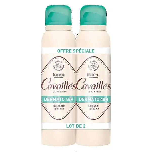 Rogé Cavaillès Dermato 48h Desodorante Spray 150ml x2