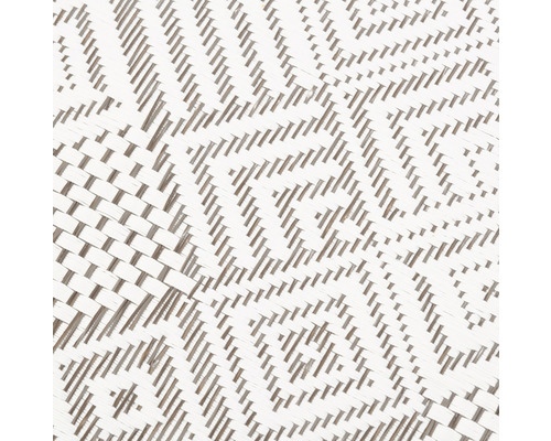 Geweven placemat met stippen, taupe, 30 x 45 cm