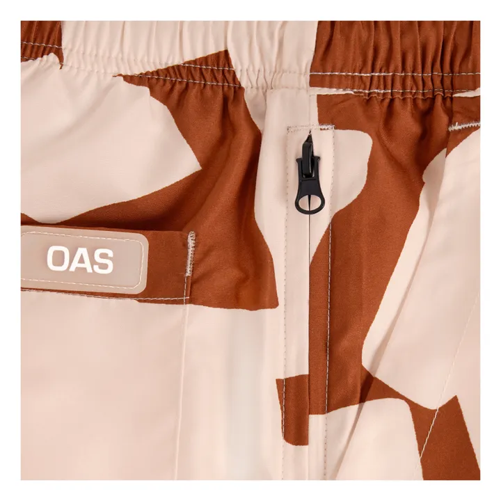 OAS Short de Bain Russet Puzzlotec | Terracotta