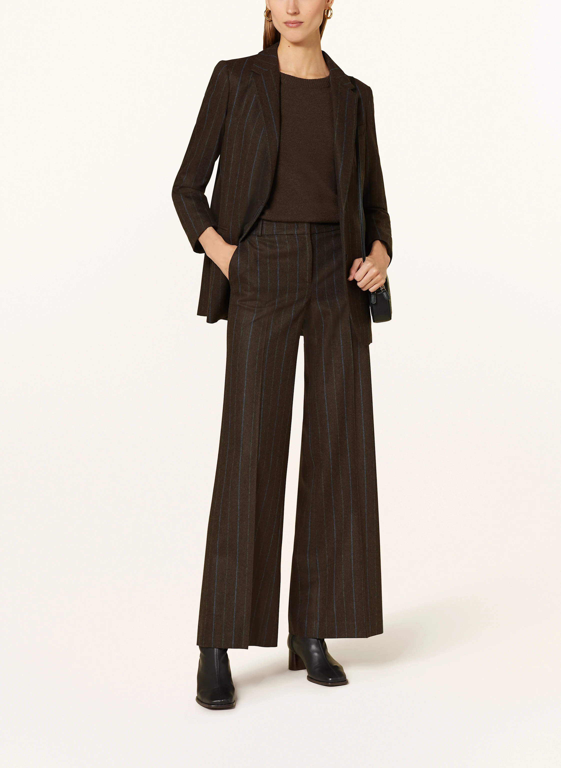 Kiltie Marlenehose ANDREA aus Flanell