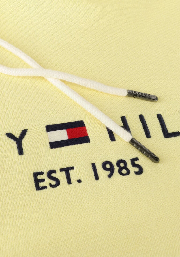 TOMMY HILFIGER gele tommy hilfiger sweater tommy logo hoodie