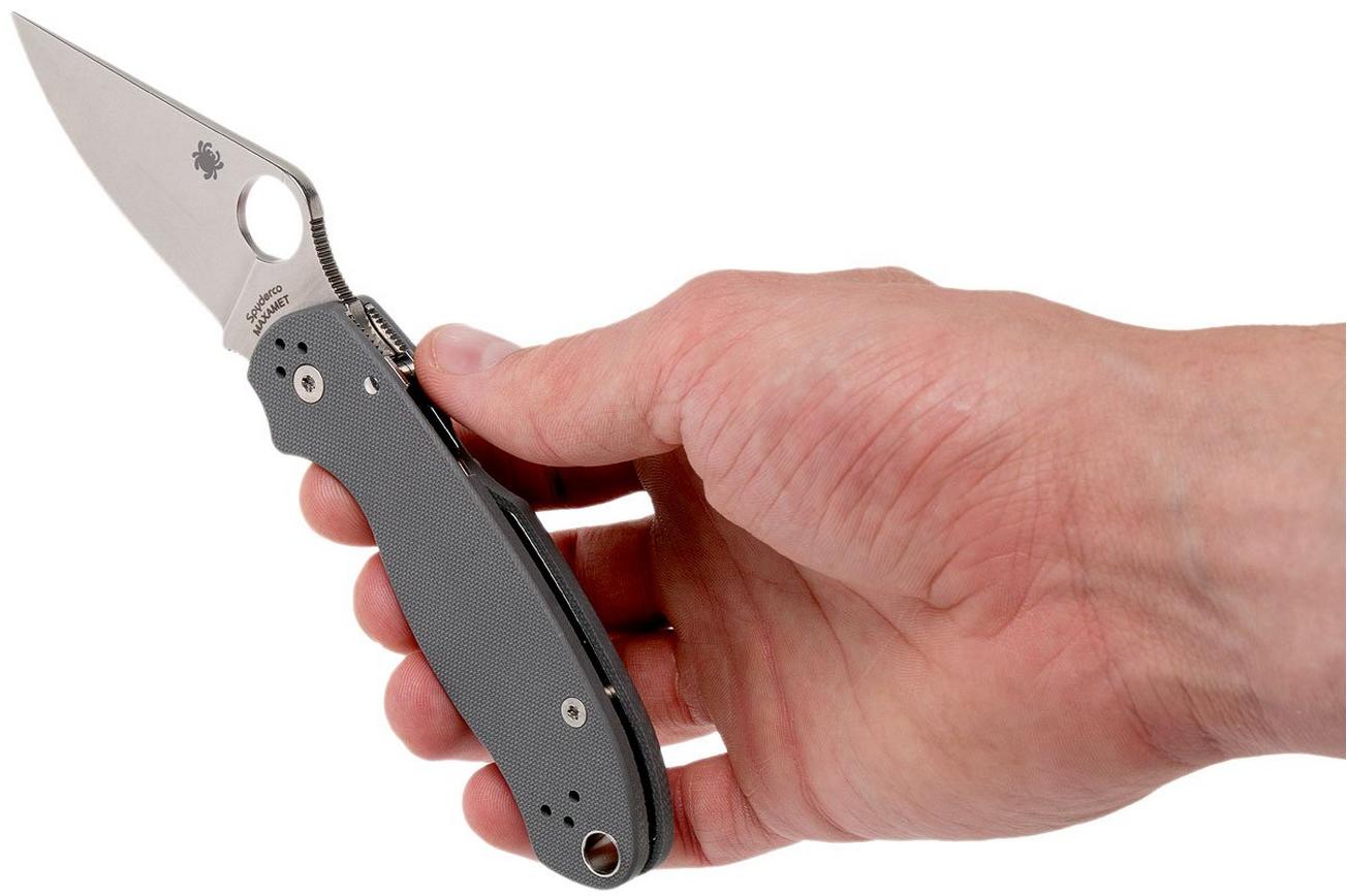 Spyderco Para 3 Maxamet Grey C223GPDGY zakmes