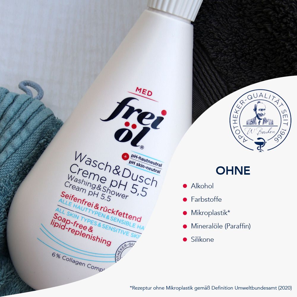 frei öl® Wasch&DuschCreme pH 5,5
