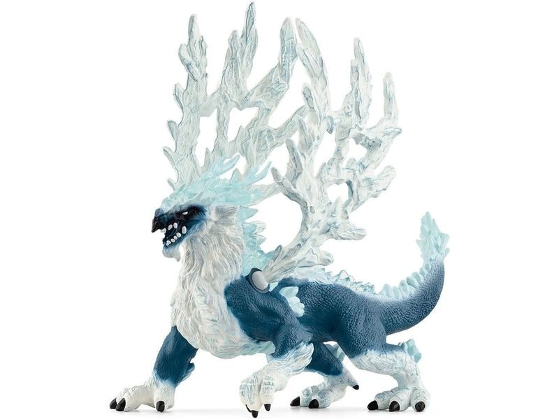 Schleich Spielzeugfigur Eldrador Eisdrache Spielfigur mit beweglichen Flügeln