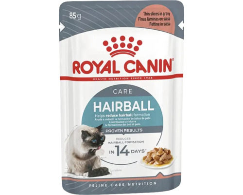 ROYAL CANIN Hairball Care natvoer voor katten in saus, 85 g