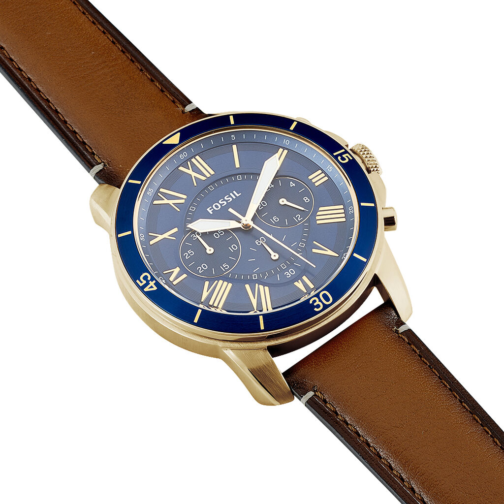 Montre Fossil Grant Sport Bleu