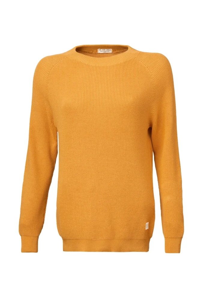 WE ARE ZRCL Damen-Strickpullover Alma Swiss Edition Amber