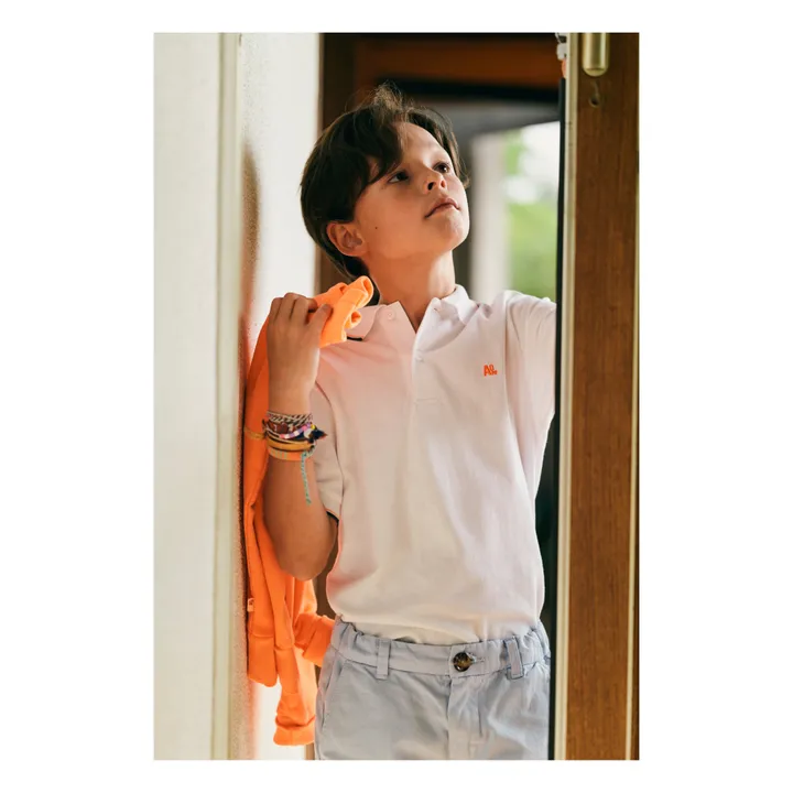 AO76 Polo Carter AO76 | Blanc