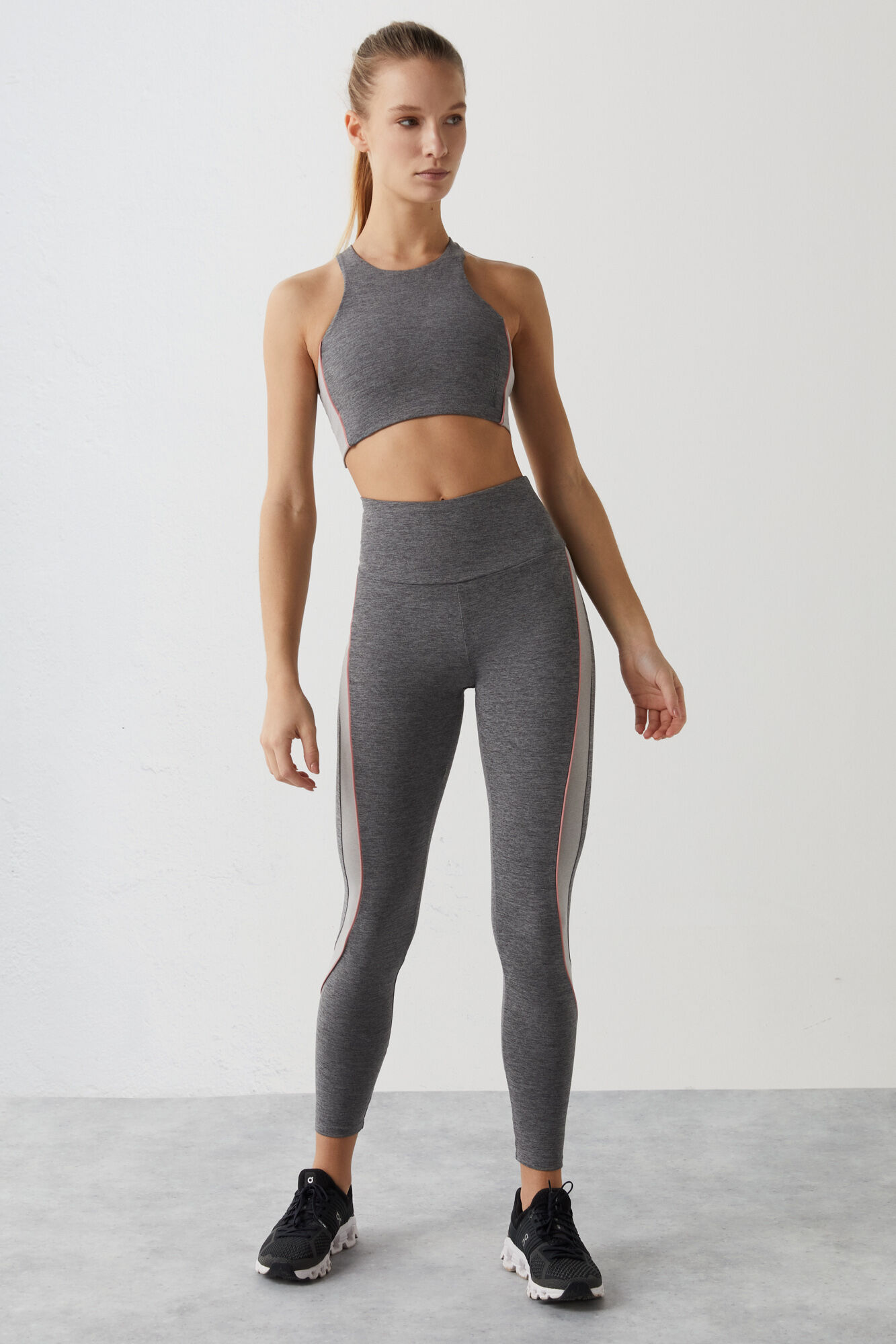 Leggings cinza 4D Stretch - cinza