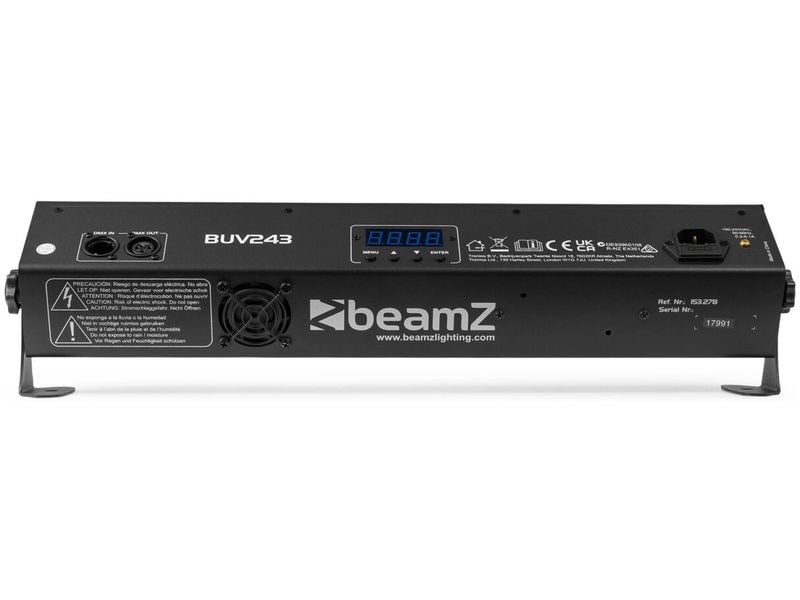 BeamZ LED-Bar BUV243 Leistungsstarke UV-LED-Leuchte für eine grosse Flächenabdeckung