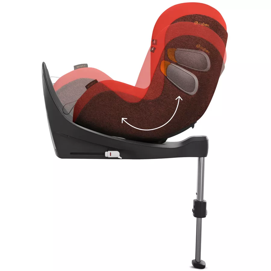 cybex PLATINUM Kindersitz Sirona Zi i-Size Plus Deep Black