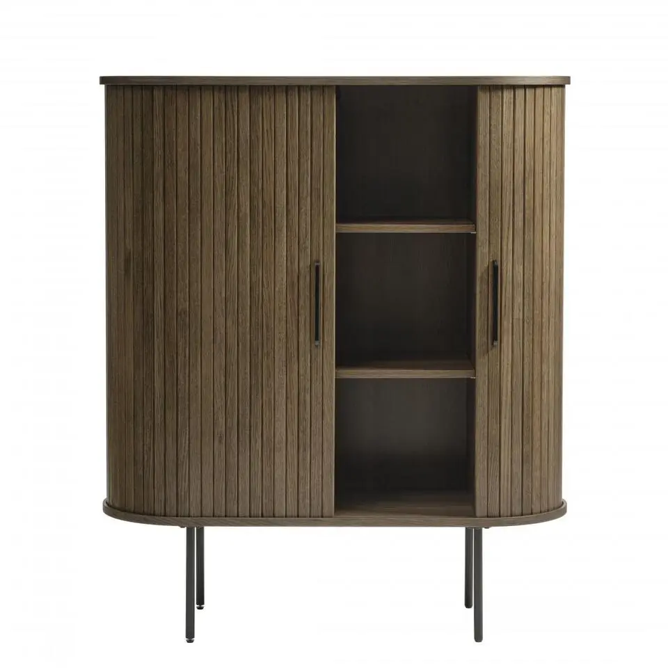 Nordic Home - Kelly wandkast - donkerbruin