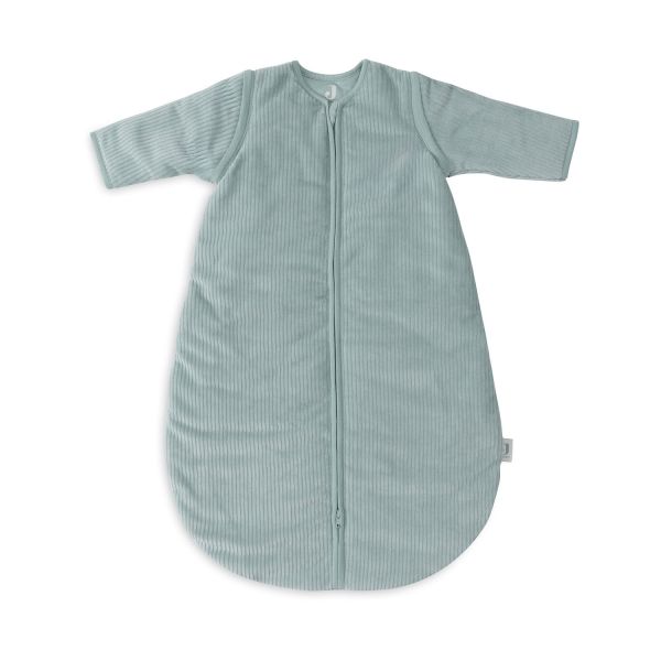 Jollein Slaapzak Winter Met Afritsbare Mouw Rond - 70 cm - Rib - Sea Green
