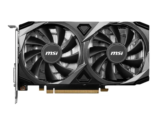 MSI GeForce RTX 3050 VENTUS 2X XS 8GB OC - Grafikkort - GF RTX 3050 - 8 GB GDDR6 - PCIe 4.0 x8 - DVI, HDMI, DisplayPort