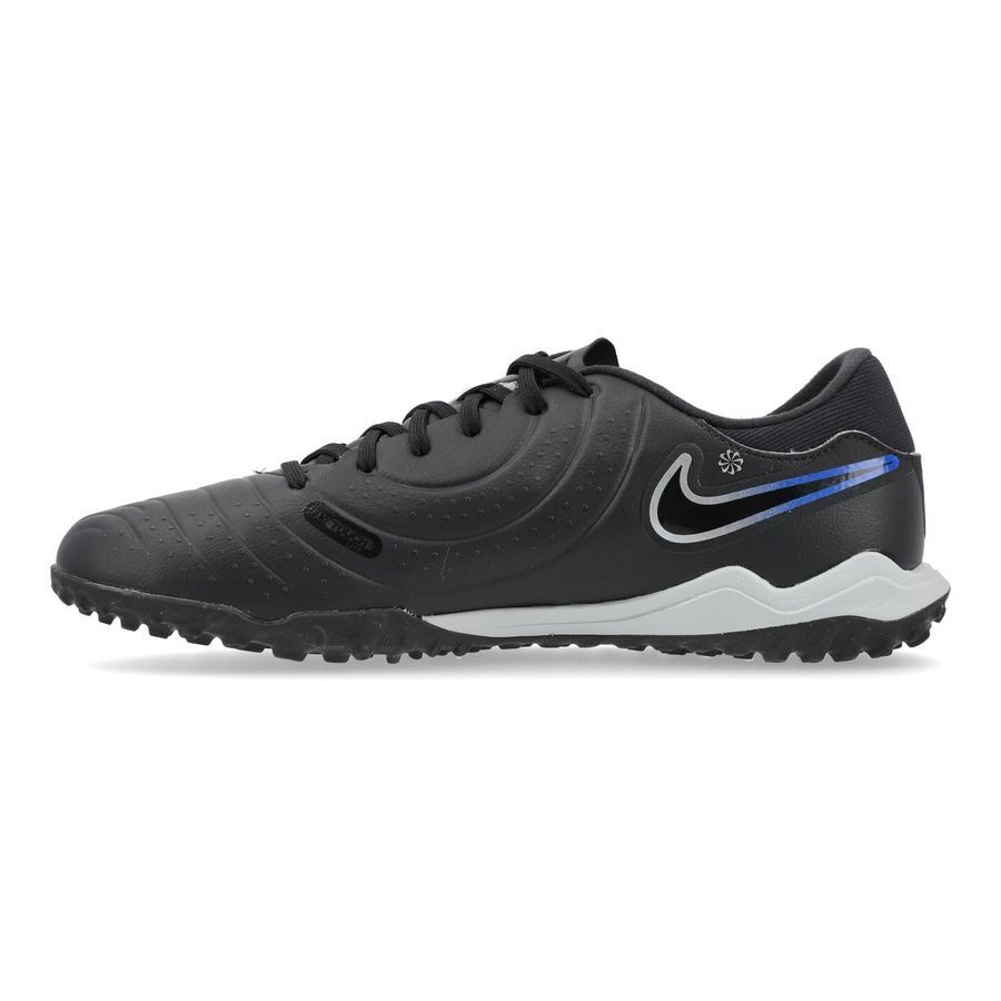 Nike Tiempo Legend 10 Academy TF Shadow - Noir/Chrome/Bleu