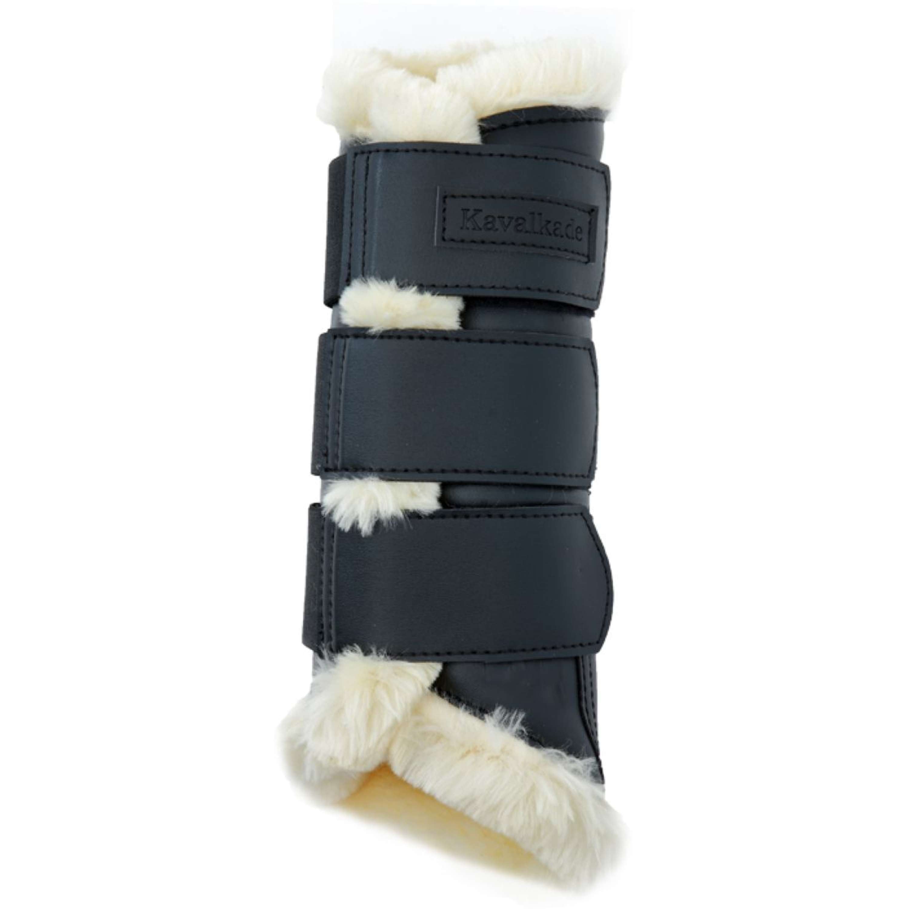 Kavalkade Dressage Boots Show Kunstleder Wit