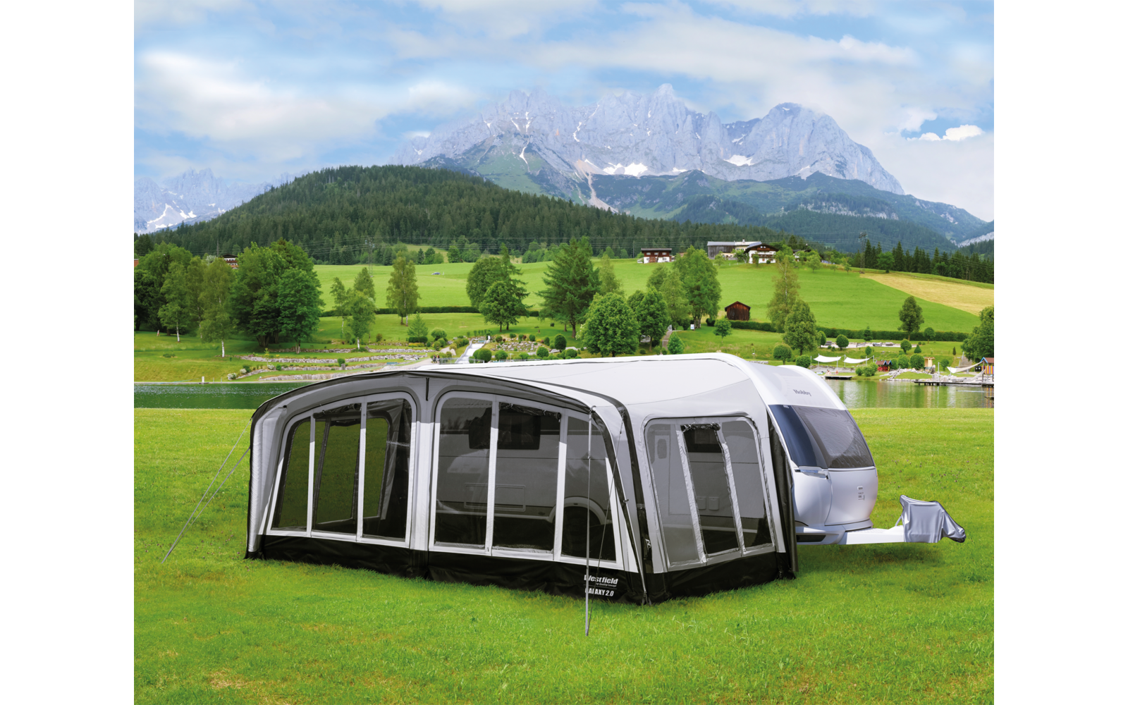 Westfield Galaxy 2.0 Wohnwagen Vorzelt aufblasbar Größe 8