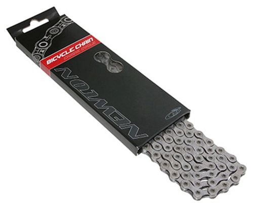 CHAINE VELO VAE  9V. NEWTON KMC e9s GRIS 136 MAILLONS