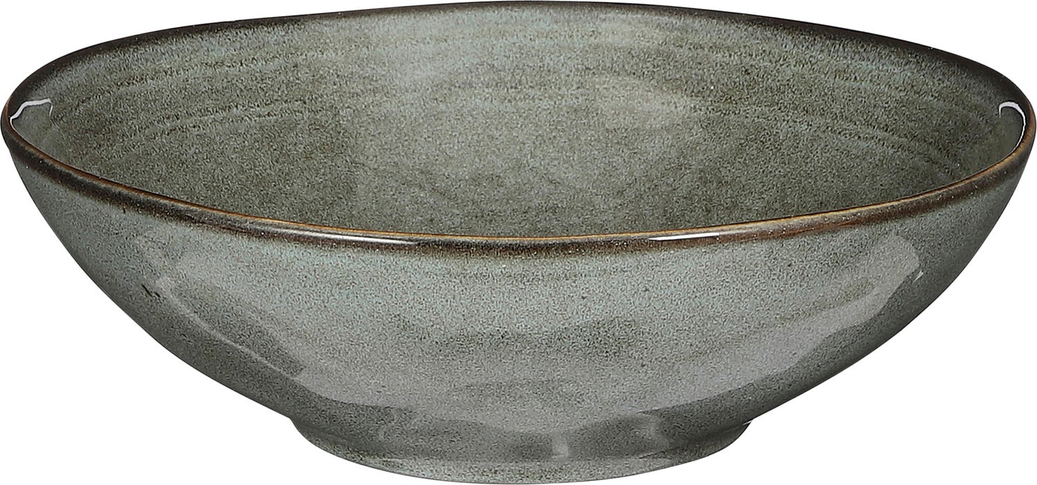 Mica Decorations schaal Tabo groen D 23,5 H 7,5 cm