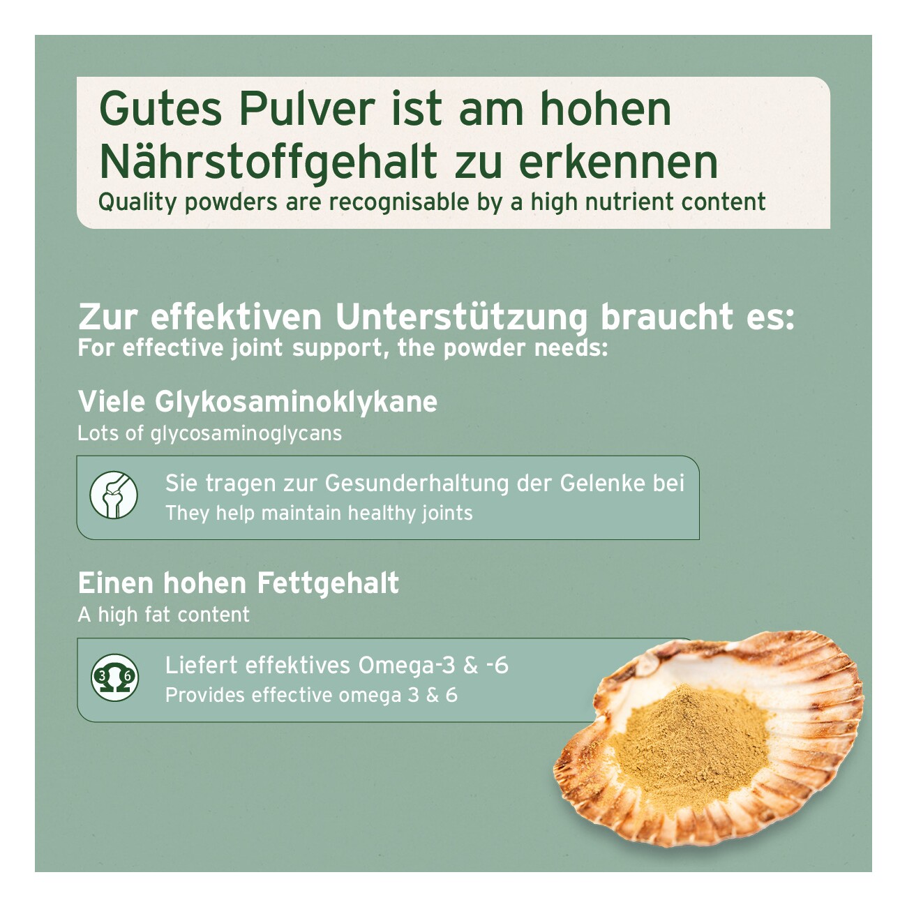 AniForte Grünlippmuschelpulver Vollfettqualität 100 g