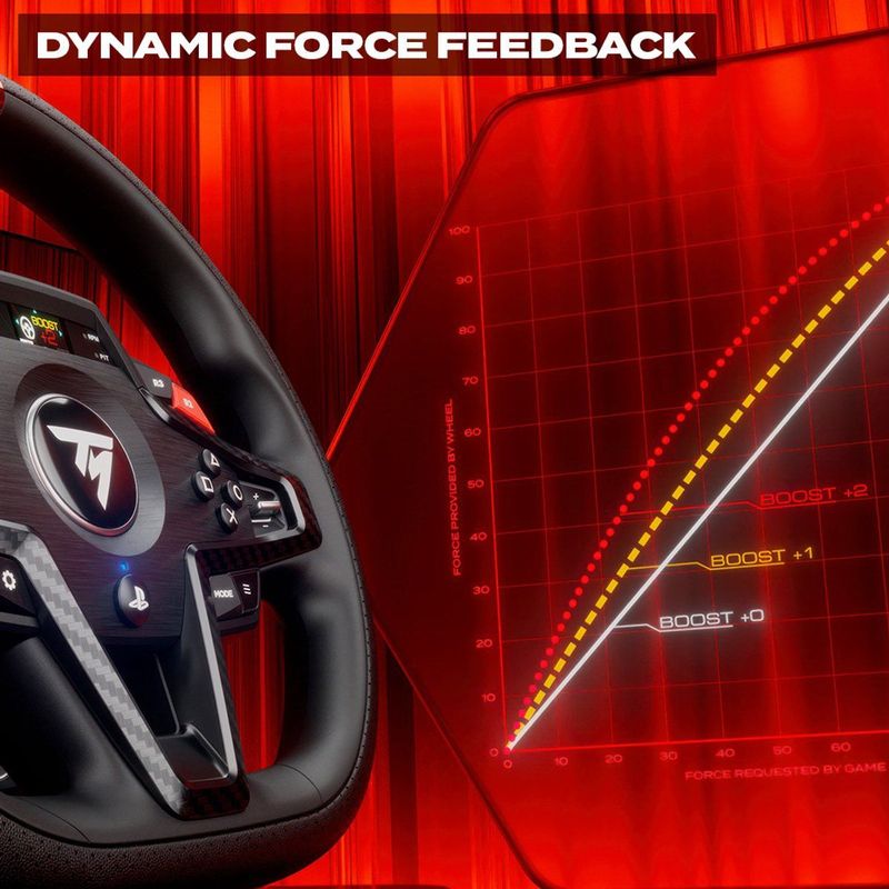 Thrustmaster T248R - Racestuur - 28 cm - T-HD Force Feedback - 25 Actieknoppen