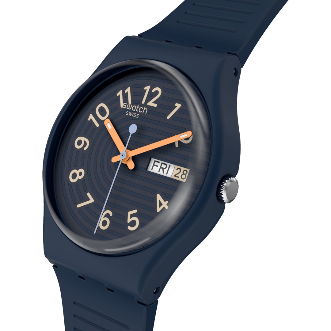 Swatch Original 34 Trendy Lines at Night