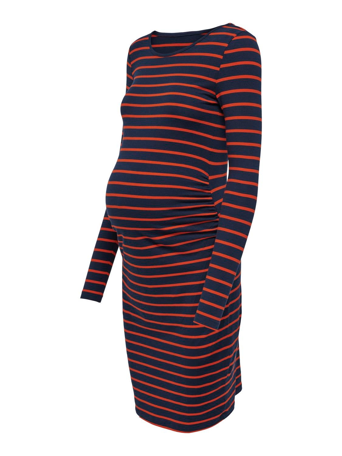 OLMREFFI Midikleid Maritime Blue