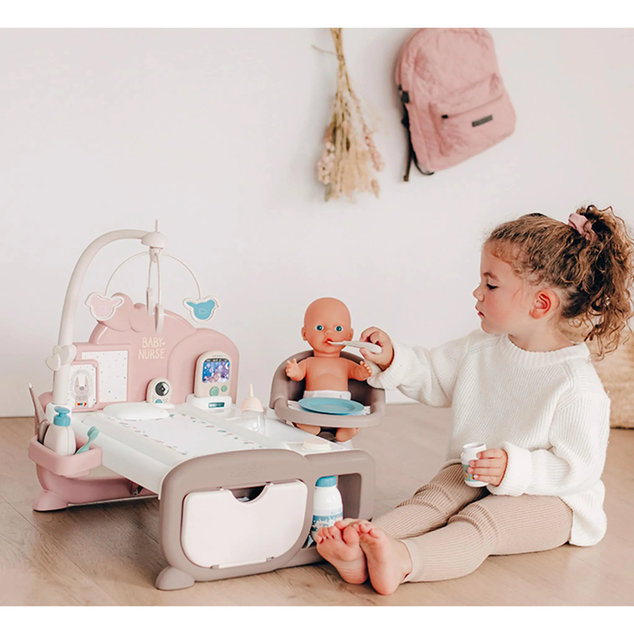 Smoby Ensemble Pouponnière Électronique 3en 1