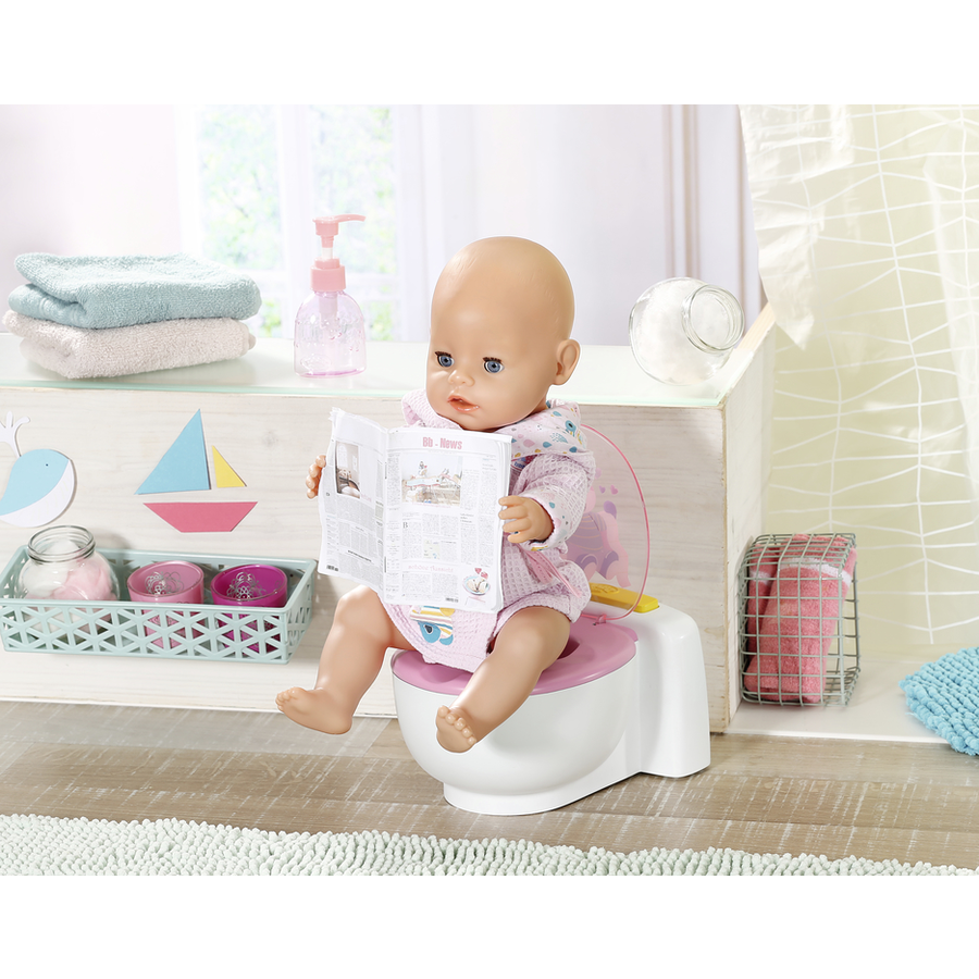 BABY born® Bath Puppen Toilette 43 cm