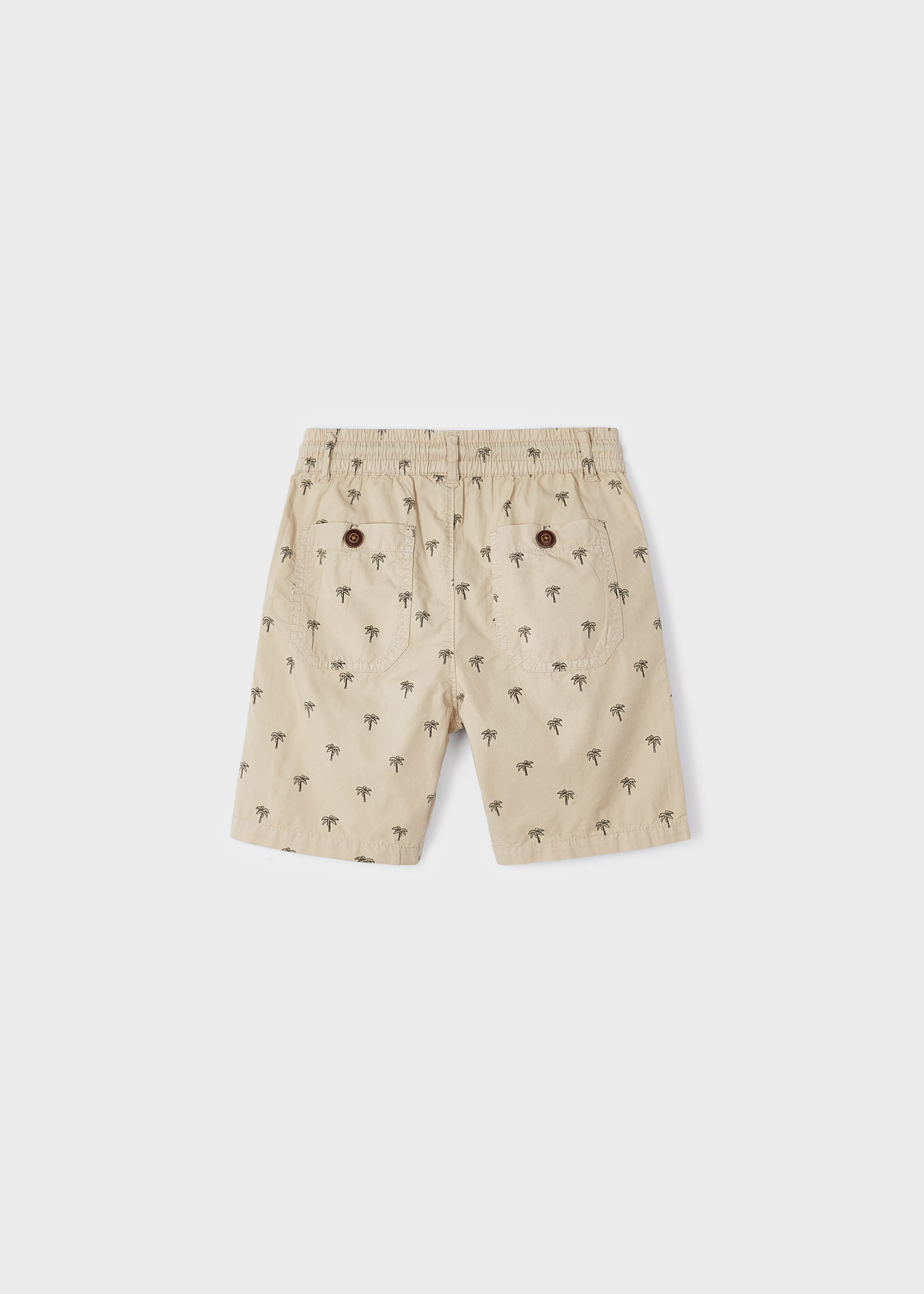 Bermudas de algodão estampadas para meninos