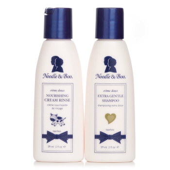 Noodle & Boo Sweetly Clean Kit: Extra Gentle Shampoo 59ml   Noursihing Cream Rinse 59ml