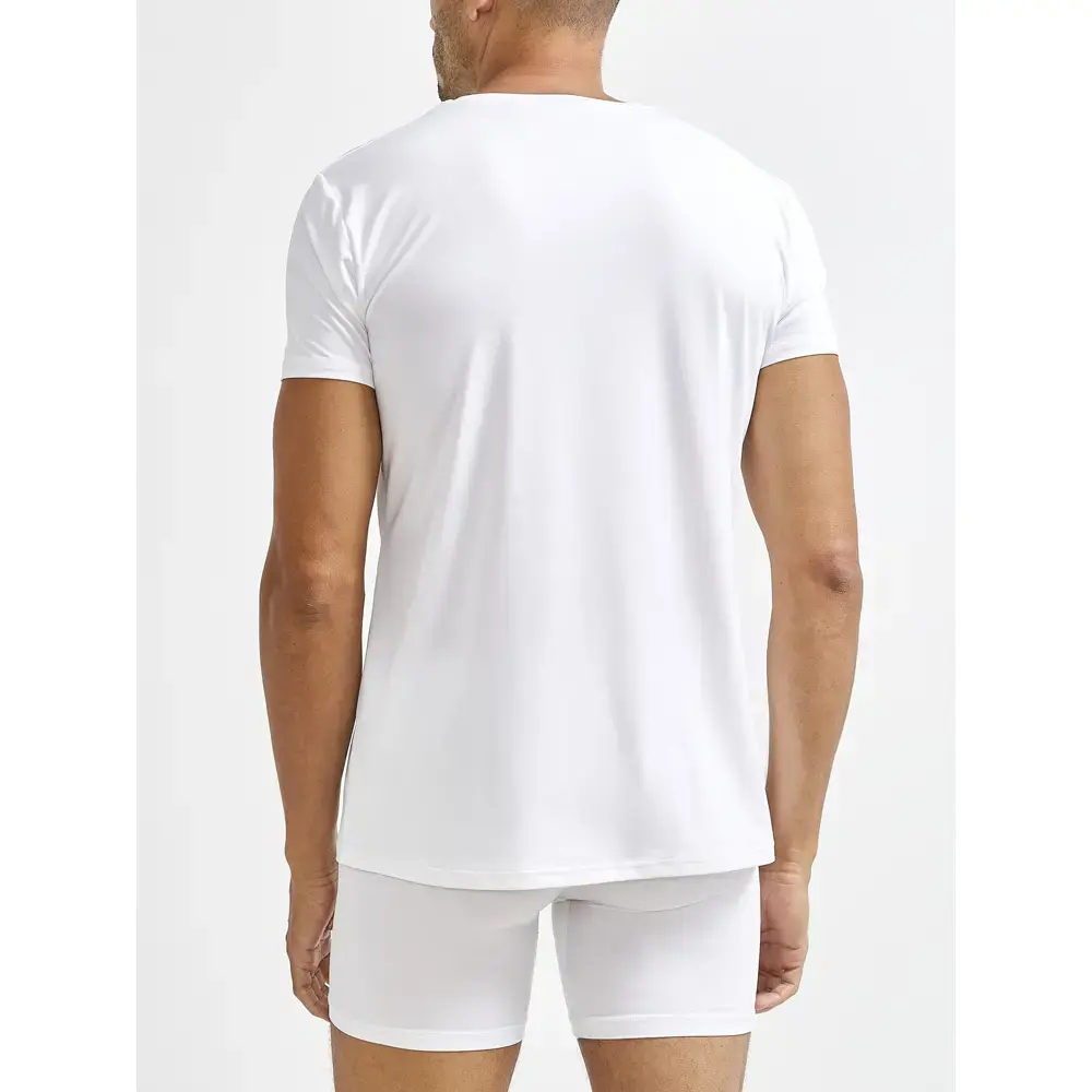 Craft Core Dry Multi Ondershirt Korte Mouwen Wit Heren 2 Pack