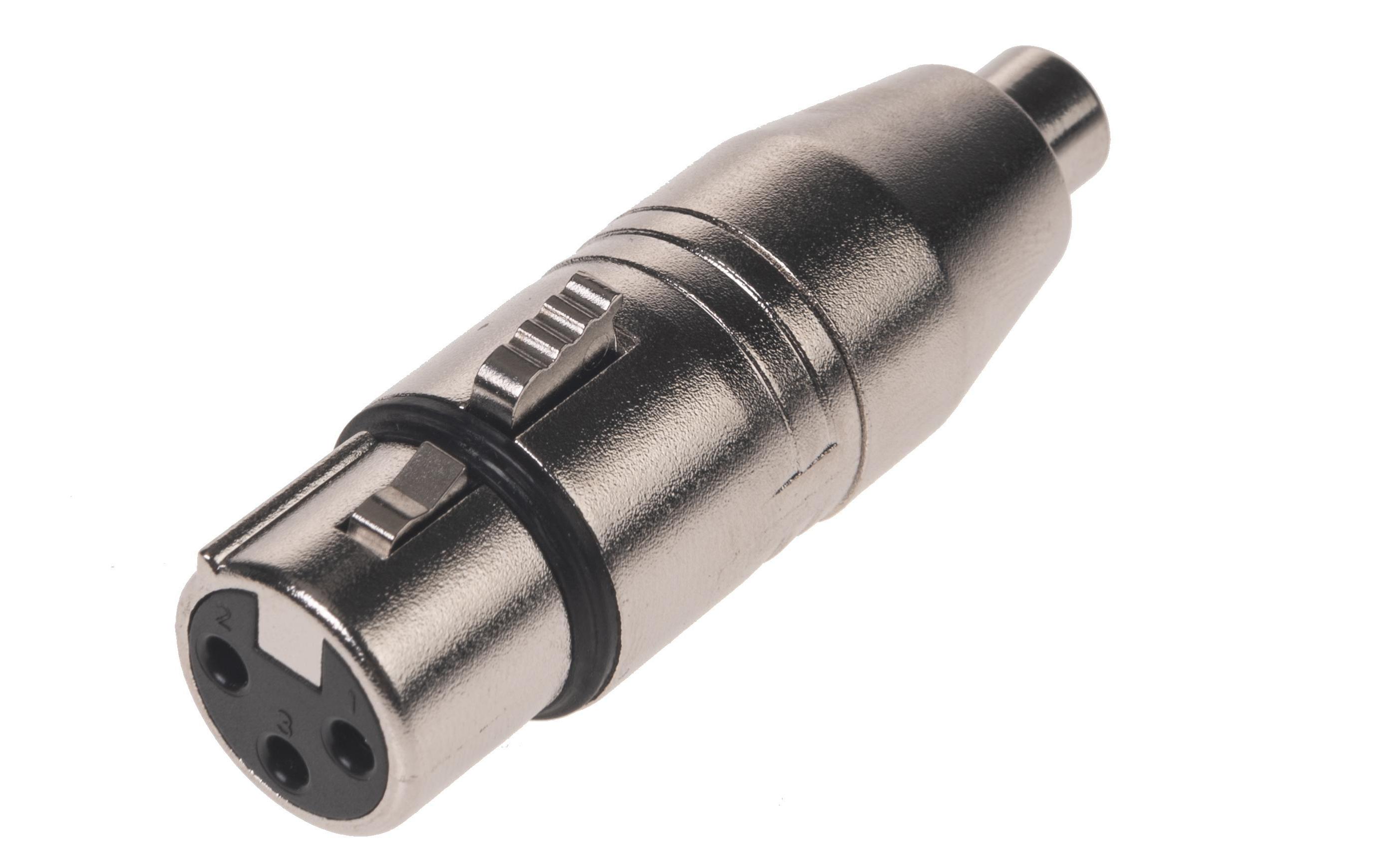 Audio-Adapter BA1201 XLR 3 Pole female - CinchHochwertiger und robuster Bemero Audio-Adapter