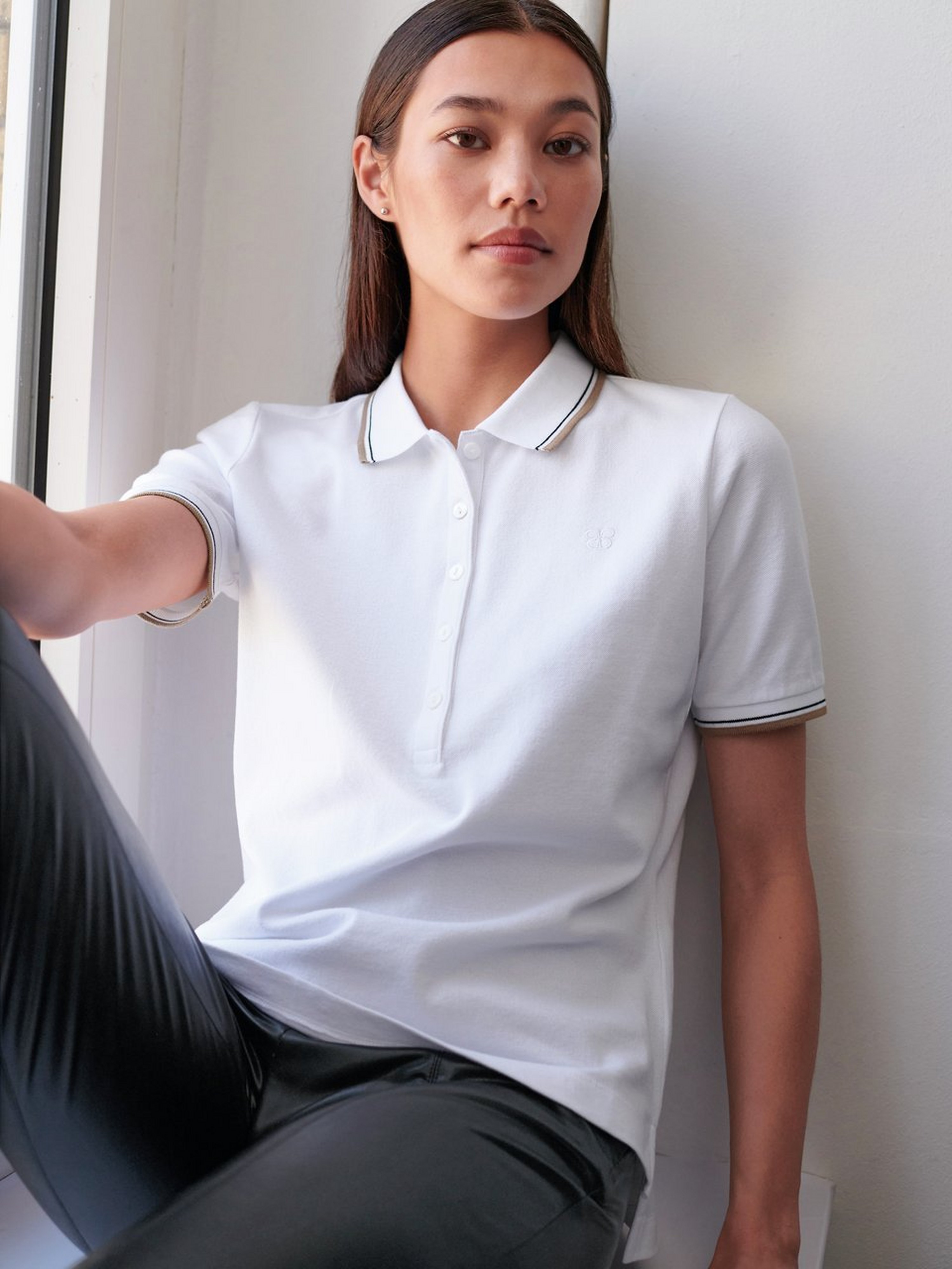 Polo-Shirt mit 1/2-Arm