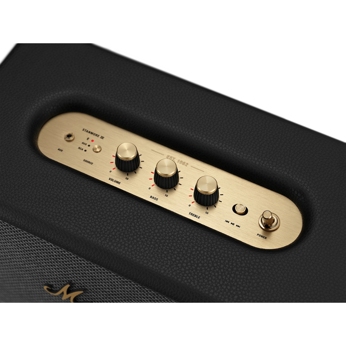 Marshall Stanmore III Bluetooth høyttaler (sort)