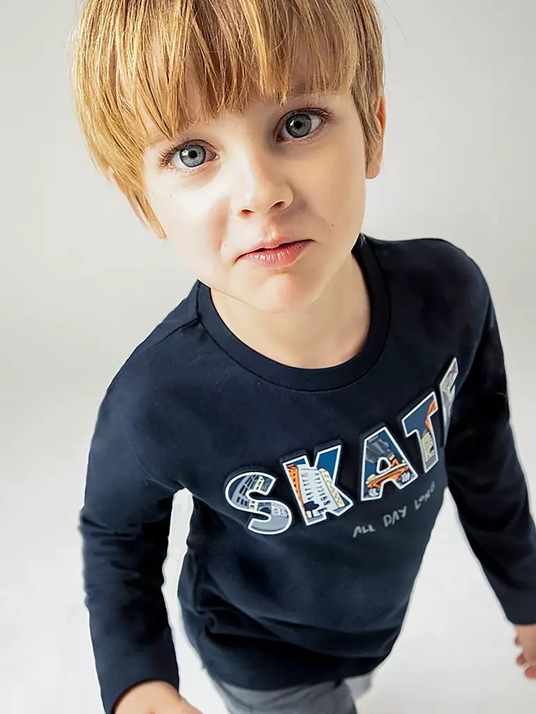 MAYORAL Jungen Langarmshirt dunkelblau