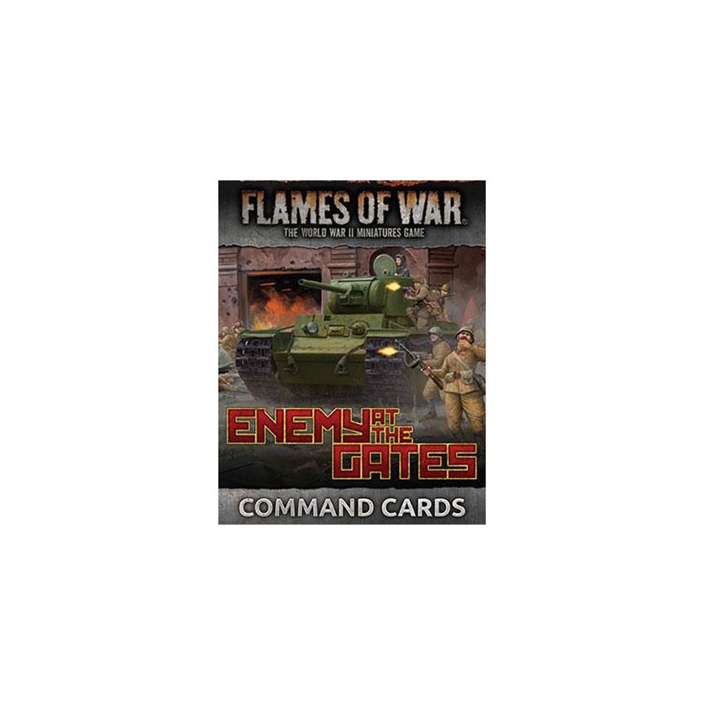 Flames of War - Enemy at the Gates Command Cards