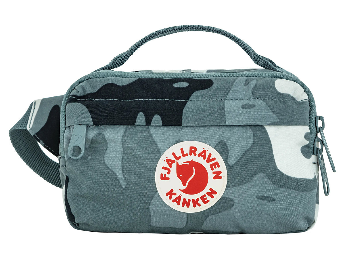 Fjällräven Kanken Graphics heuptas - Nimbus Blue/Hidden Animals