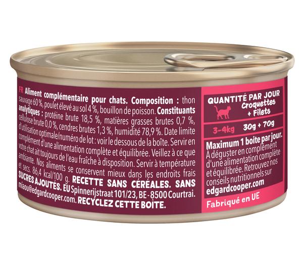 Edgard & Cooper Nassfutter für Katzen