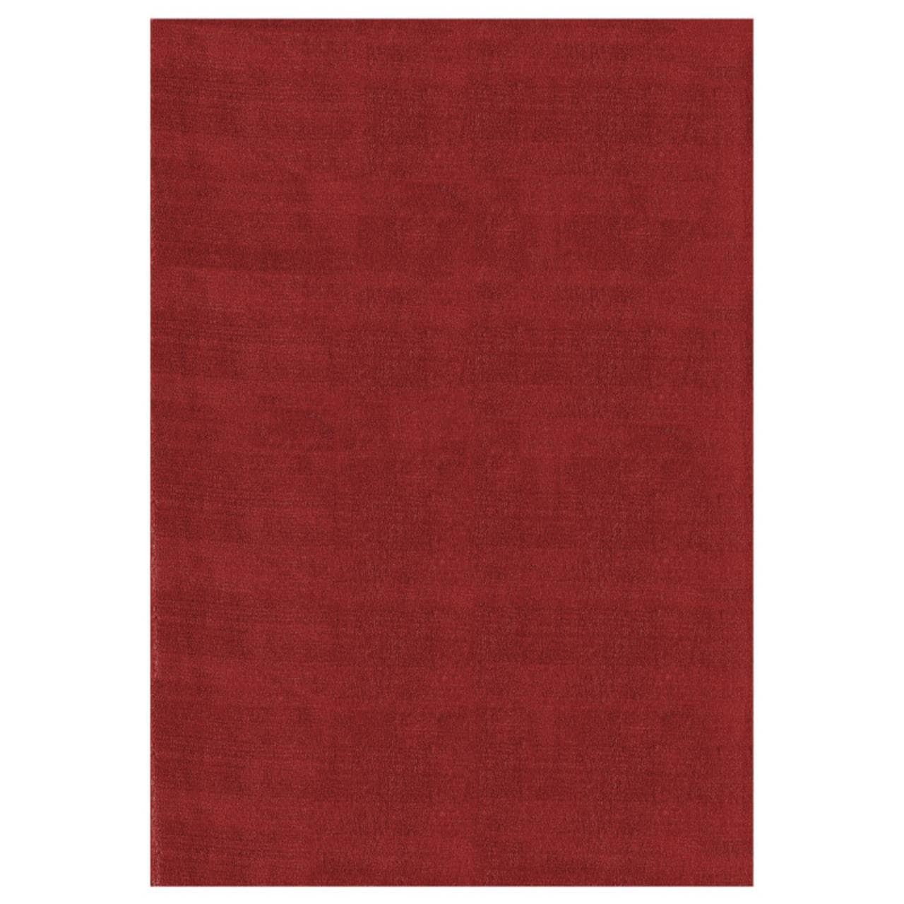 Waschbarer Teppich Wohnzimmer, Kurzflor rutschfest Flauschig Weich, Einfarbig, Felloptik, Super Soft