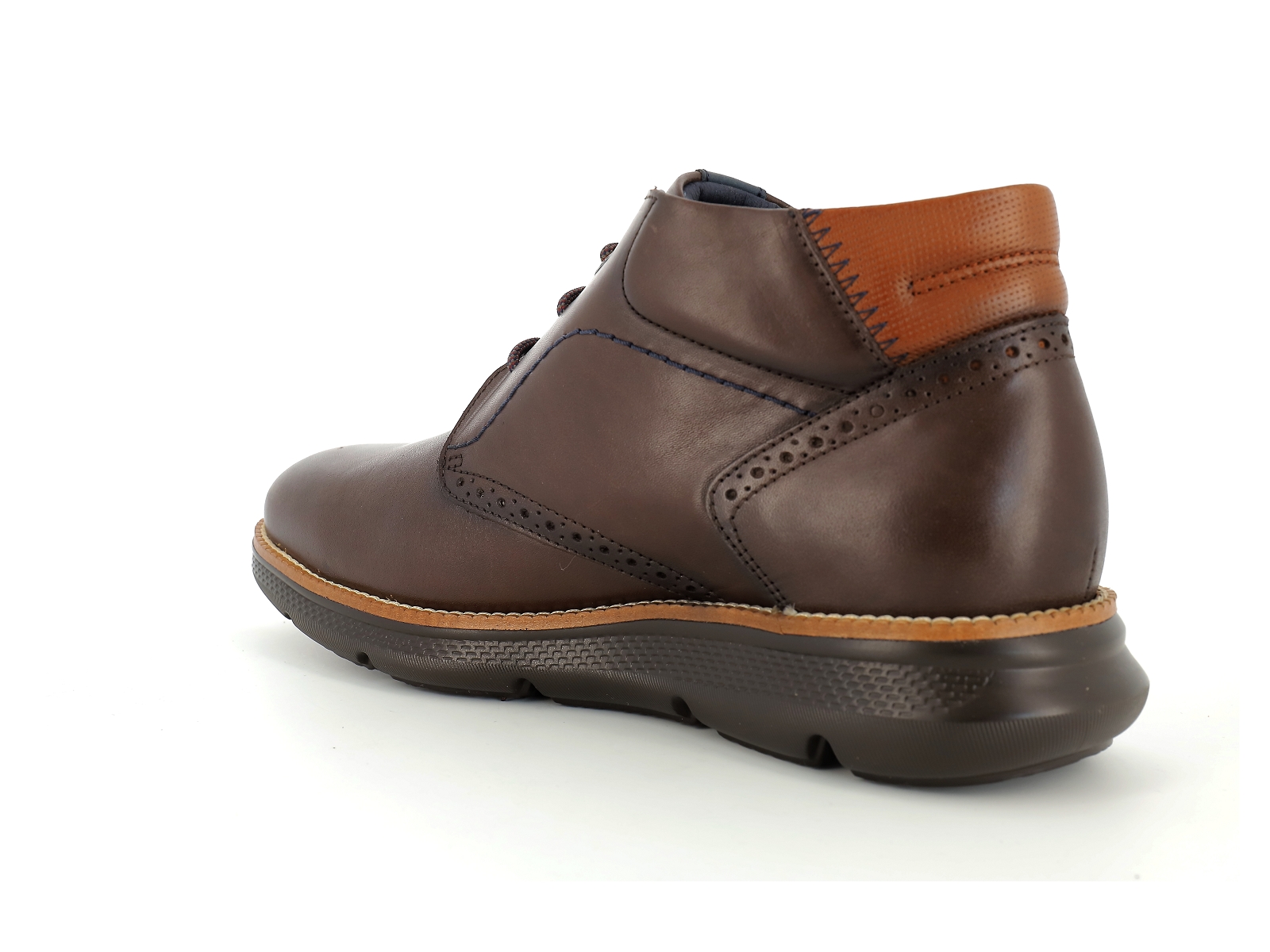 Fluchos-F1353 Cuir Marron Foncé